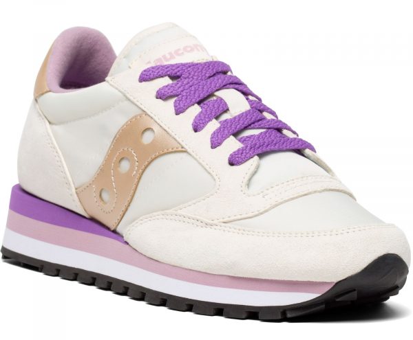 SAUCONY-Scarpe Donna Jazz Triple Cream/Violet