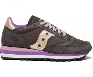 SAUCONY-SCARPE DONNA Jazz Triple GRIGIO/VIOLA