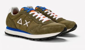 SUN68 – Scarpe Uomo Tom Solid Nylon Militare