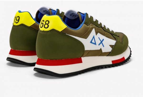 SUN 68 – Scarpe Uomo Niki Solid Militare