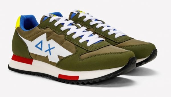 SUN 68 – Scarpe Uomo Niki Solid Militare