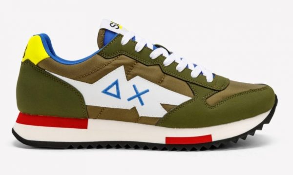 SUN 68 – Scarpe Uomo Niki Solid Militare