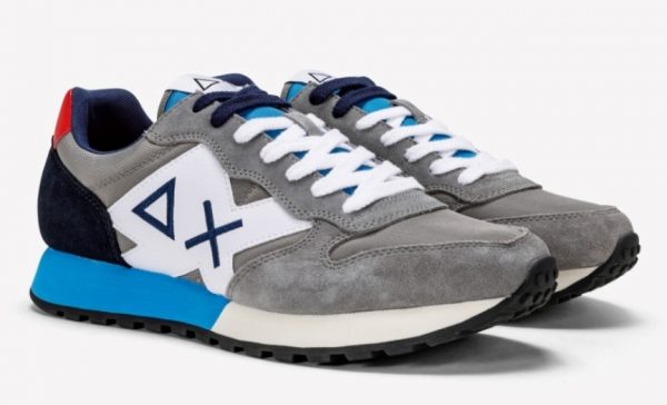 SUN 68 – Scarpe Uomo Jaki Basic Grigio Medio