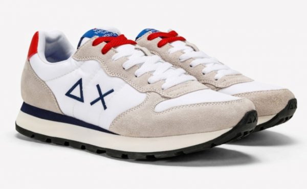 SUN68 – Scarpe Uomo Tom Solid Nylon Bianco