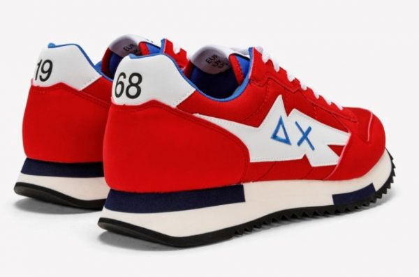 SUN 68 – Scarpe Uomo Niki Solid Rosso