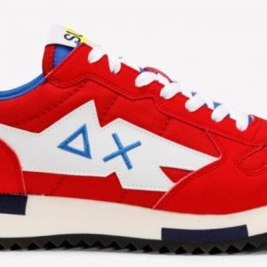 SUN 68 – Scarpe Uomo Niki Solid Rosso
