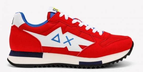 SUN 68 – Scarpe Uomo Niki Solid Rosso