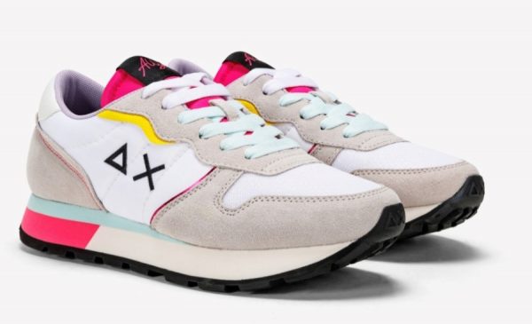 SUN68-Scarpe ALLY COLOR EXPLOSION BIANCO