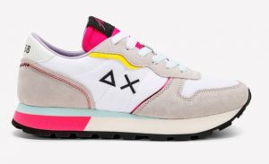 SUN68-Scarpe ALLY COLOR EXPLOSION BIANCO
