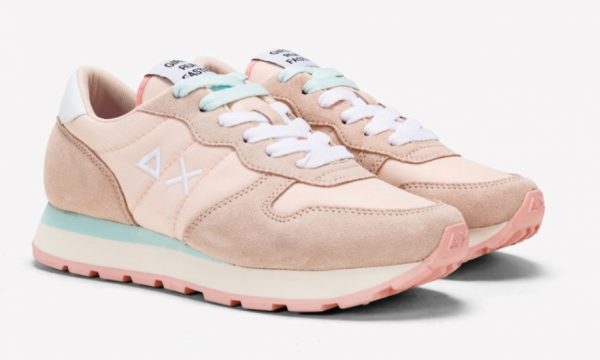 SUN68 – Scarpe Donna Ally Solid Nylon Porcellana