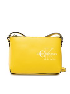 CALVIN KLEIN – Borsa Donna Sculpted Camera Bag Giallo
