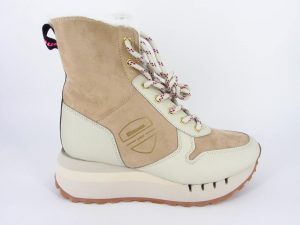 BLAUER-Charley – Sneakers Alta Donna PANNA
