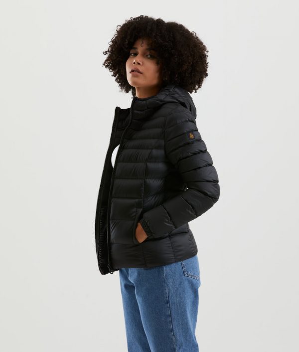 REFRIGIWEAR-PIUMINO Donna MEAD JACKET NERO