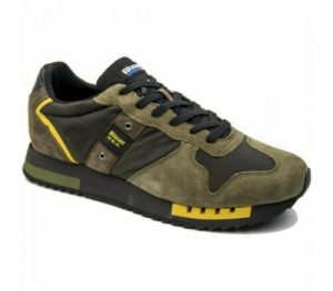 BLAUER-SCARPE UOMO QUEENS/WAX VERDE MILITARE