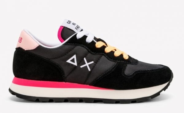 SUN68 – Scarpe Donna Ally Solid Nylon Nero
