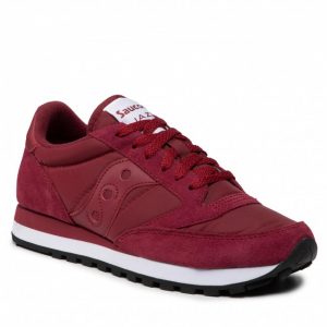 SAUCONY- SCARPE UOMO JAZZ ORIGINAL ROSSO SCURO
