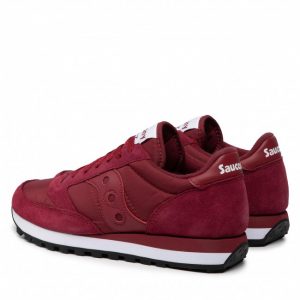 SAUCONY- SCARPE UOMO JAZZ ORIGINAL ROSSO SCURO
