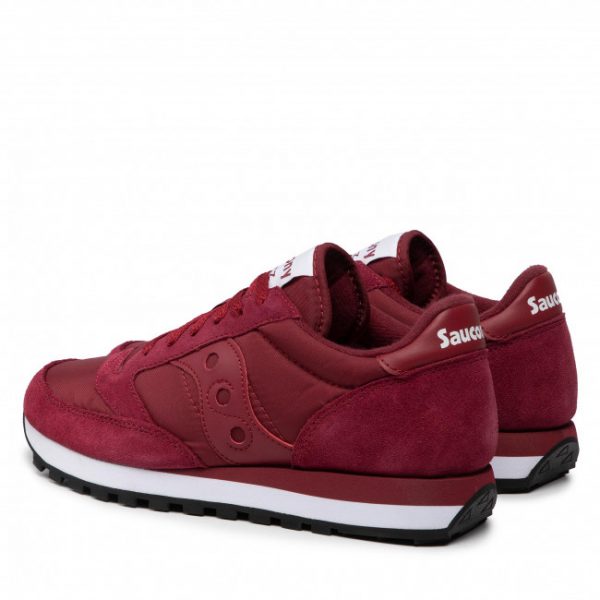 SAUCONY- SCARPE UOMO JAZZ ORIGINAL ROSSO SCURO