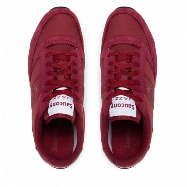 SAUCONY- SCARPE UOMO JAZZ ORIGINAL ROSSO SCURO