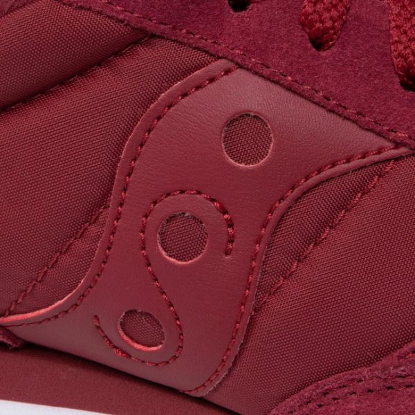 SAUCONY- SCARPE UOMO JAZZ ORIGINAL ROSSO SCURO