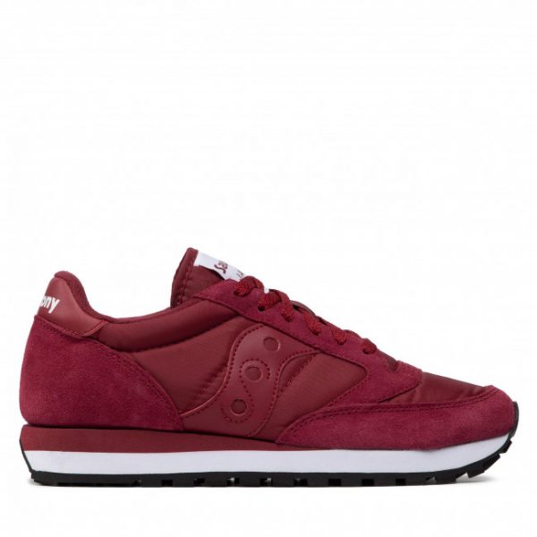 SAUCONY- SCARPE UOMO JAZZ ORIGINAL ROSSO SCURO