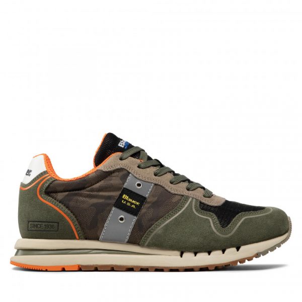 Scarpe blauer hotsell verde militare
