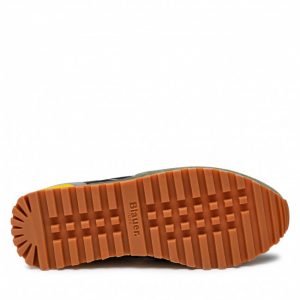 BLAUER – SCARPE UOMO DIXON01 NERO/VERDE