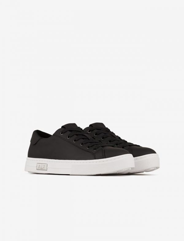 Armani Exchange – Scarpe Donna in pelle Nera