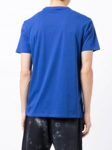 ARMANI EXCHANGE-T-shirt slim fit in cotone BLUE