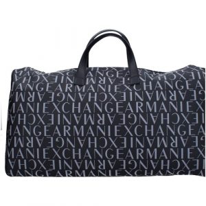 ARMANI EXCHANGE – Borsa Donna Modello Borsone da Viaggio Weekend Bag Nero