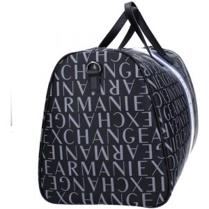 ARMANI EXCHANGE – Borsa Donna Modello Borsone da Viaggio Weekend Bag Nero