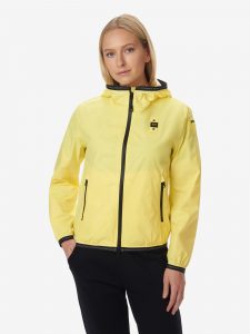 BLAUER-GIACCA A VENTO DONNA NASTRATA GIALLO