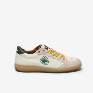 BLAUER -SCARPE UOMO S2MURRAY07 BIANCO/VERDE