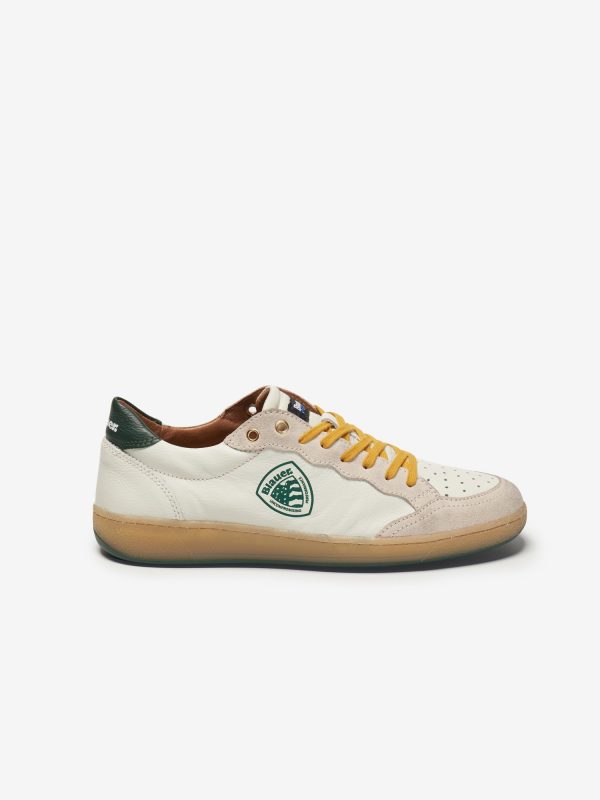 BLAUER -SCARPE UOMO S2MURRAY07 BIANCO/VERDE