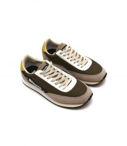 BLAUER – SCARPE UOMO DELTA01 VERDE MILITARE