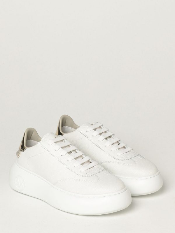 ARMANI EXCHANGE-SCARPE DONNA BIANCHE