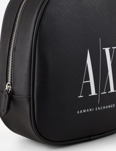ARMANI EXCHANGE – Zaino con logo a contrasto Nero