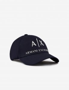 ARMANI EXCHANGE-CAPPELLO CON LOGO BLUE