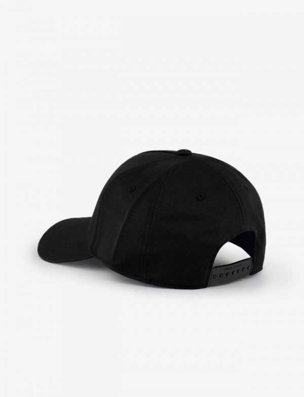 ARMANI EXCHANGE-CAPPELLO CON VISIERA E MICROLOGO