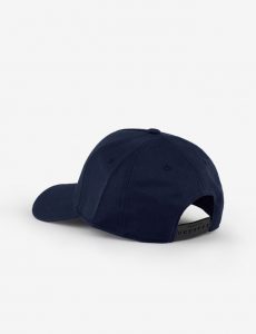 ARMANI EXCHANGE-Cappello in cotone con visiera e micro-logo