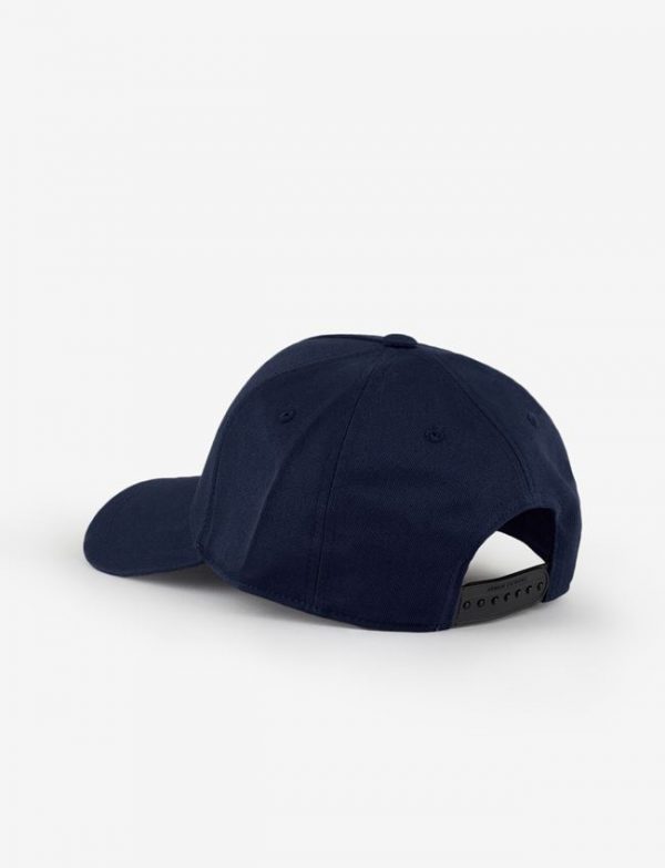ARMANI EXCHANGE-Cappello in cotone con visiera e micro-logo