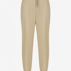 ARMANI EXCHANGE-Pantaloni sportivi in popeline di cotone Beige