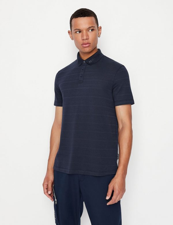 ARMANI EXCHANGE-Polo a maniche corte Blue