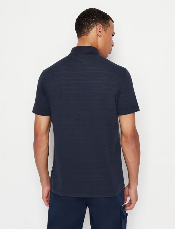 ARMANI EXCHANGE-Polo a maniche corte Blue
