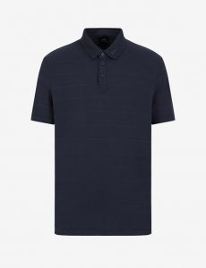ARMANI EXCHANGE-Polo a maniche corte Blue
