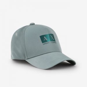 ARMANI EXCHANGE- CAPPELLO CON VISIERA VERDE