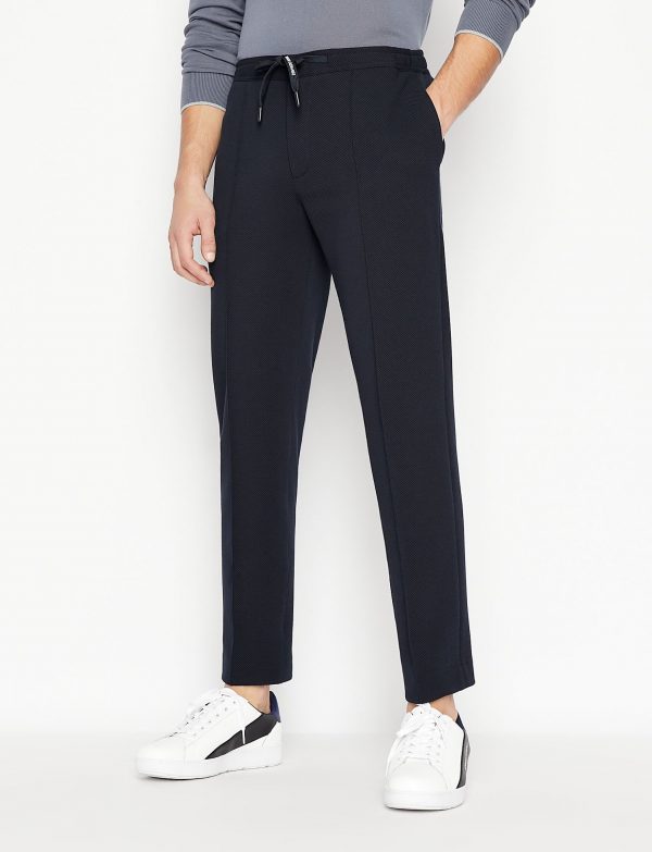 ARMANI EXCHANGE- PANTALONI CASUAL BLUE SCURO