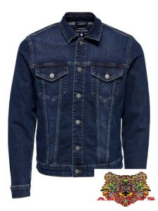 ONLY&SONS-GIUBBINO JEANS UOMO
