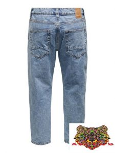 ONLY&SONS- JEANS UOMO ONSAVI BEAM LIFE CROP NO.22019105