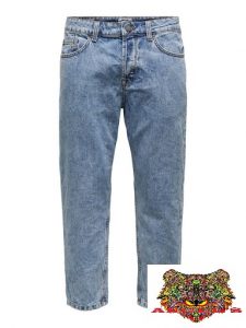 ONLY&SONS- JEANS UOMO ONSAVI BEAM LIFE CROP NO.22019105